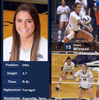Emma () Milstead - GARDNER-WEBB / BUTLER UNIVERSITY - D1